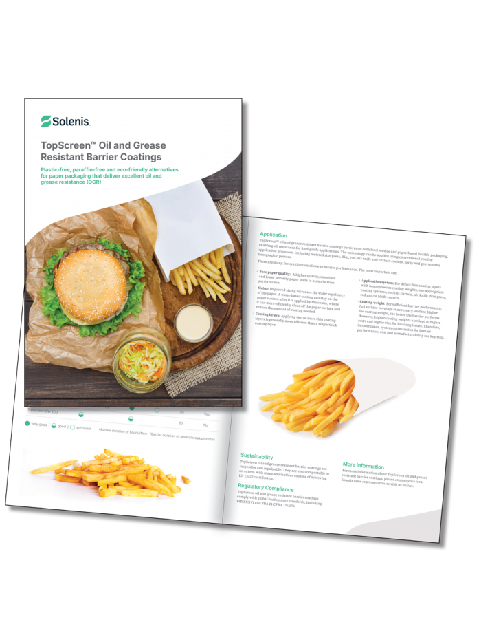 PC109281 : TopScreen Oil and Grease Barrier Coating 