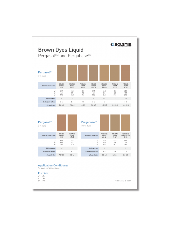 PC210047 : Brown Dyes Liquid / Pergasol Direct Dyes