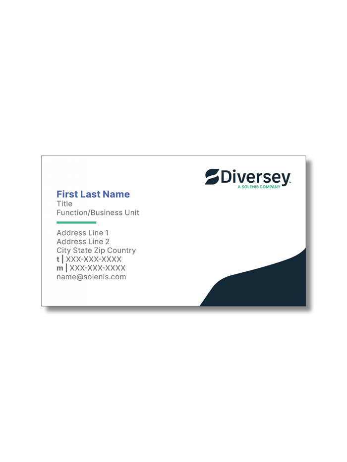 Diversey Business Cards
