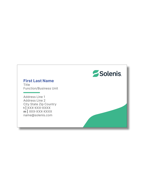 Solenis Business Cards